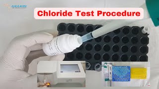 Chloride Test Procedure In Hindi  How to perform Chloride Test [upl. by Hsatan]