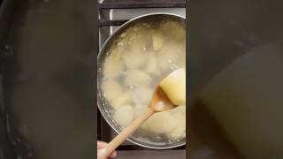 Mashed potato recipe mashedpotatoes shorts [upl. by Janos]