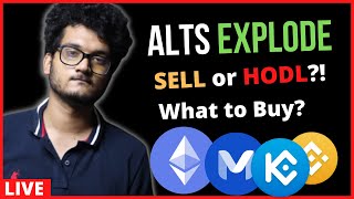 ALTCOINS EXPLODE CRYPTO MARKET UPDATE  SELL OR HOLD MATIC  Altcoins to Buy ETH SOL AR LINK UNI [upl. by Leitman673]