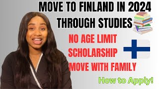 HOW TO APPLY FOR STUDIES IN FINLAND MOVE TO FINLAND IN 2024STUDY FOR FREE AVAILABLE SCHOLARSHIPS [upl. by Hestia121]