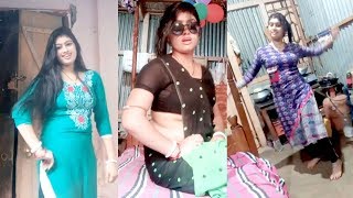 Rakhi sarkar Bangla Vigo video collection Vigo Dance By TSAM [upl. by Arocet]