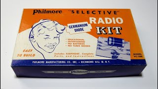 Philmore Crystal Radio Kit [upl. by Webb254]