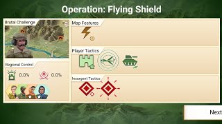 Rebel Inc Operation FLYING SHIELD Brutal Challenge [upl. by Davison]