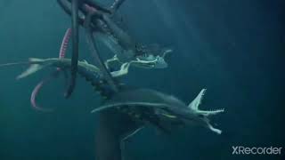 sharktopus vs pteracuda  music video [upl. by Thurstan775]