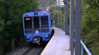 EuskoTren 3507 saliendo de Errotaberri hacia Ermua [upl. by Given]