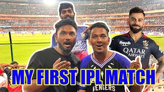 My FIRST IPL Cricket Match RCB vs SRH  Warangal Diaries Team [upl. by Frulla]