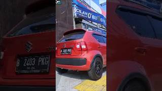 Modif Rally Suzuki Ignis asli sangar banget  hsrwheel modifikasi velg ignis suzuki hsr [upl. by Witha120]