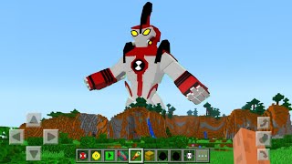 BEN 10 OMNITRIX MOD IN MINECRAFT [upl. by Enautna]