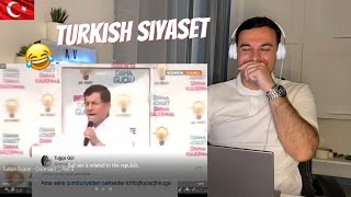 🇹🇷 Turkish Siyaset  Once Said 🤣 Italian Reaction [upl. by Seif311]