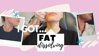 I TRIED FAT DISSOLVING INJECTIONS [upl. by Jar]