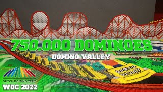 750000 DOMINOES  WDC 2022  DOMINO VALLEY [upl. by Bracci]