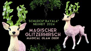 Schleich ® Bayala ® Magischer Glitzerhirsch  Magical Glam Deer  New 2024 Neuheit  Hirsch Review [upl. by Toland]