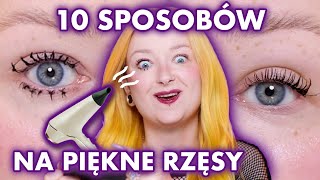 Wasze sposoby na PIĘKNE RZĘSY 🥹 [upl. by Bard]