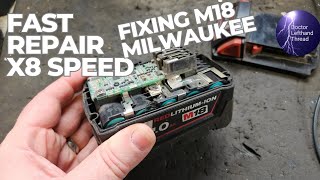 M18 Battery Repair  Worlds Fastest [upl. by Ennovy507]