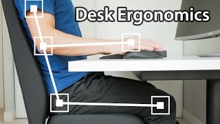 5 Ways Youre Sitting Wrong at Your Desk  Computer Desk Setup Ergonomics [upl. by Neumann]