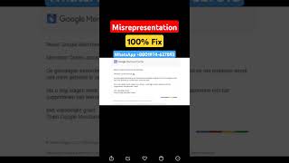 I will fix your Google Merchant Center suspension Misrepresentation and Website Needs Improvement [upl. by Mariska]