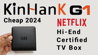 KinHank G1 Amlogic S905X4 J Google Certified Dolby Vision TV Box [upl. by Zabrina]