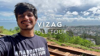 Vizag Solo Trip  Vizag Tourist Places  RK Bheemli Yarada Beach Kailasagiri Lumbini  Zostel [upl. by Desai489]