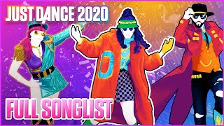 Just Dance 2020 Full Song List  Ubisoft US [upl. by Haran]