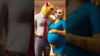 Story about my pregnancy cat cutecat catlover viralshort viralvideos ai aistory animals [upl. by Tloc271]