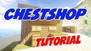 ChestShop Tutorial 📦  Minecraft 112 Spigot deutsch [upl. by Roht960]