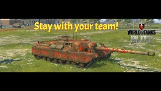 Tips Go with the team  World of Tanks Blitz [upl. by Dusen751]