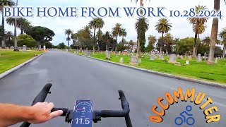 Pacific Electric Trail amp Santa AnaFairhaven Cemetery Ride Through [upl. by Tati]