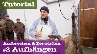 2 Aufhängen  Lehrgang Aufbrechen amp Zerwirken [upl. by Glennis770]