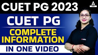 What is CUET PG 2025 exam  All About CUET PG Exam 2025 cuetpgadda247 [upl. by Donetta]