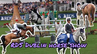 RDS DUBLIN HORSE SHOW 2024  Vlog [upl. by Kamaria833]