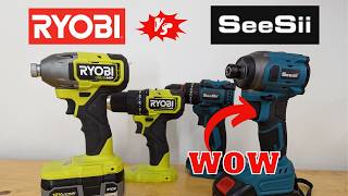 Which BUDGET Drill amp Impact Kit Is Best SeeSii vs Ryobi [upl. by Delmer701]