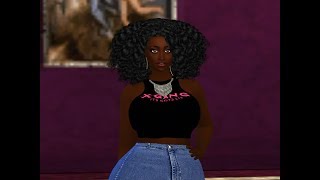 Sims 4Plus size chocolate BaddieCreateASim [upl. by Erek]