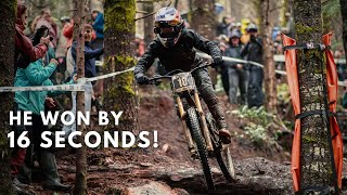 Jackson Goldstone is back racing on a Gnarly Downhill Track [upl. by Hsepid]