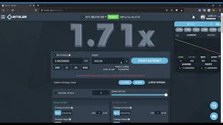 Bitsler Boom x500 strategy  Big win [upl. by Karlens842]