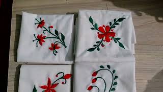 new embroidery rumal design and painting [upl. by Airegin324]