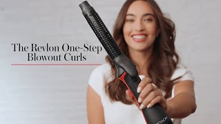 Revlon OneStep™ Blowout Curls  Shortcut to Bouncy Curls [upl. by Akerahs]