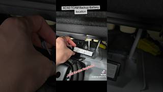 Volvo XC40 TCAM Backup Battery Location car volvo tcam repair fix diy youtubeshorts mechanic [upl. by Amandy]