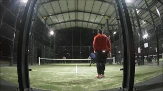 Padel au TCPAU Simon et Jungas contre Hourcourigaray et Martin [upl. by Wendeline]