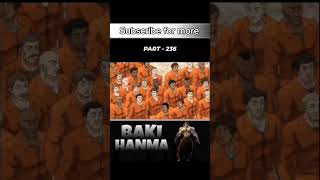 Baki Hanma season 1 part 236 shortvideo baki bakihanma anime viralvideo youtubeshorts trending [upl. by Vadim]