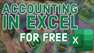 Excel Based Accounting Software 100 FREE [upl. by Akineg]