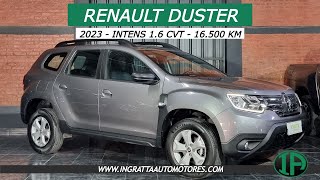 Renault Duster Intens 16 CVT  2023  16500KM [upl. by Yrffej]