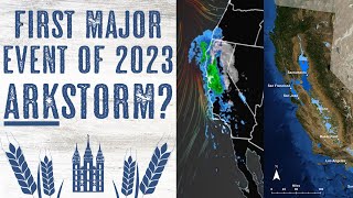 Here We Go  First Major Event of the Year California ARkStorm Flooding Bomb Cyclone Landslides [upl. by Bushweller688]