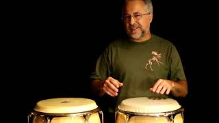 Conga Lesson 3 Basic Latin Rhythms [upl. by Iztim]