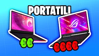 I MIGLIORI PC PORTATILI da GAMING di AMAZON  Notebook 2024 [upl. by Brackett]