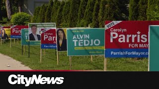 Mississauga mayoral byelection too close to call [upl. by Esila]