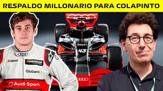 🚨RESPALDO MULTIMILLONARIO para COLAPINTO ✅ El FAVORITO para AUDI 😎 El PROBLEMA de WILLIAMS 🔍 VOWLES [upl. by Uri]