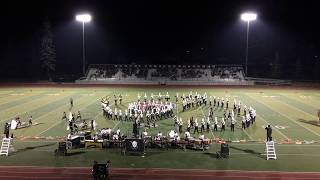 Milpitas High School Marching Band 2018 Dublin [upl. by Nerrawed]