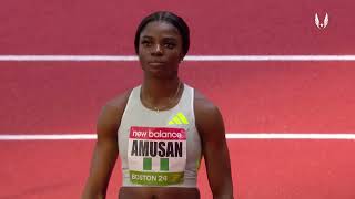 2024 New Balance Indoor Grand Prix  Womens 60mH [upl. by Semele]