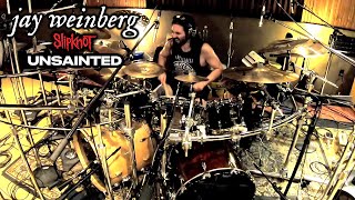 Jay Weinberg Slipknot  quotUnsaintedquot Studio Drum Cam [upl. by Fairfax974]