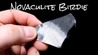 Flintknapping a Novaculite Birdie With Indirect Percussion amp Presure [upl. by Oigimer363]